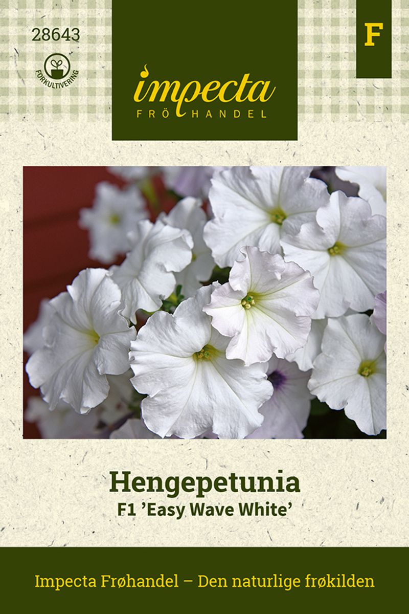Hengepetunia  F1 Easy Wave White