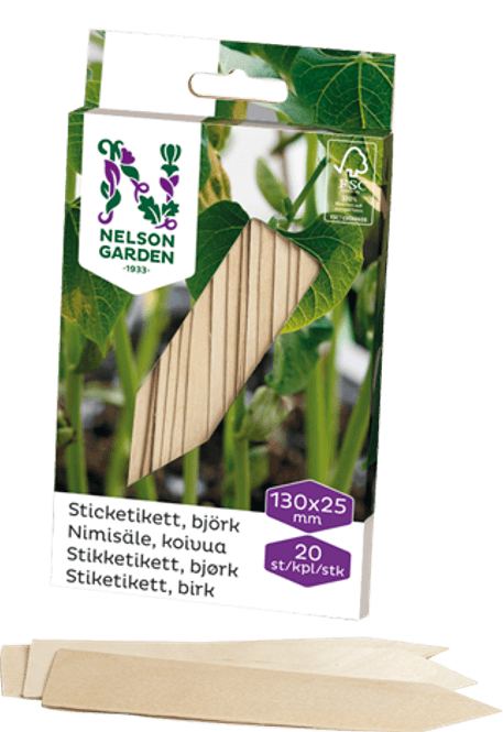 Hovedbilde Stikketikett tre 13 cm